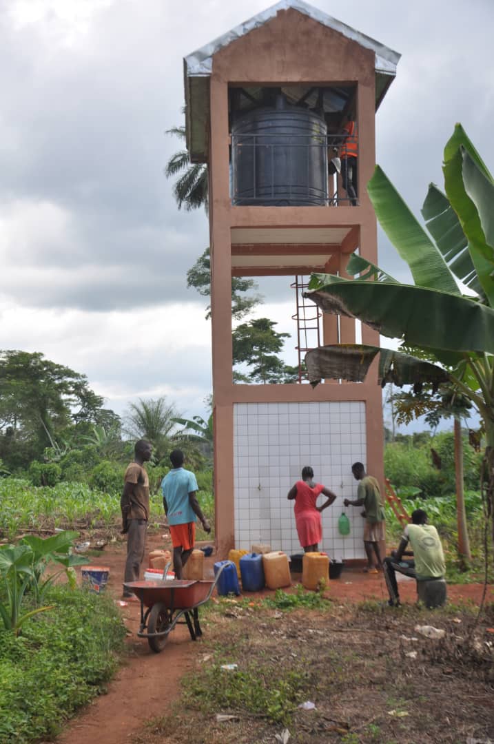 Forage partout au Cameroun et construction des châteaux d'eau